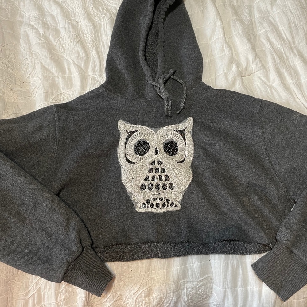 LF Vintage Crop Hoodie